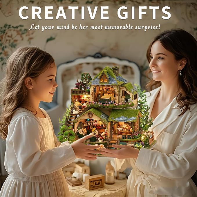 DIY Miniature House Kit, Mini House Building Kit - Image 7