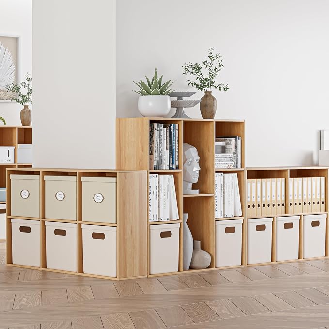 Wooden Cube Storage Organizer - Image 6