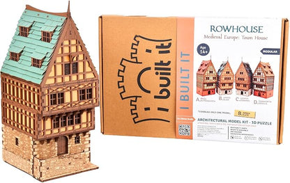 Amber Rowhouse DIY Wooden Building Kit - Image 4