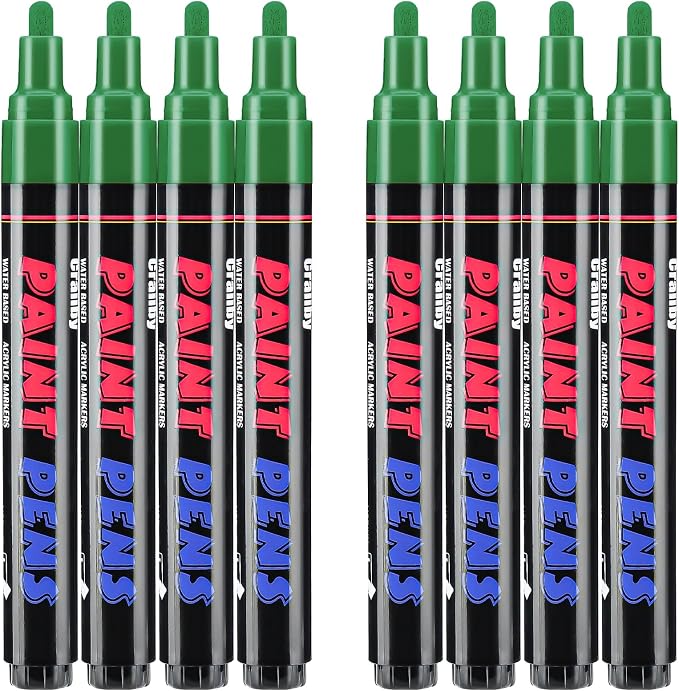 Green Paint Pens Paint Markers by Craiiby