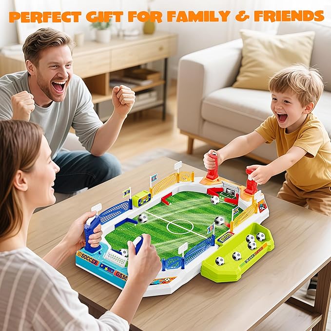 Mini Soccer Board Game for Kids, Birthday Christmas Soccer Gifts for 3 4 5 6 7 - Image 7