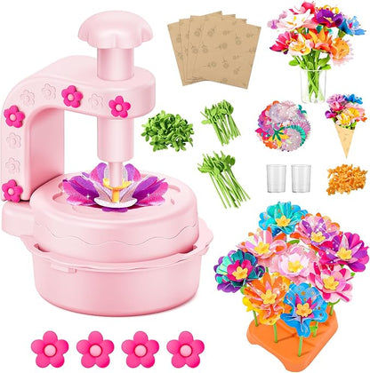 Fabric Flower Bouquets Toys, DIY Craft Kits by PlesechdeWatchBands