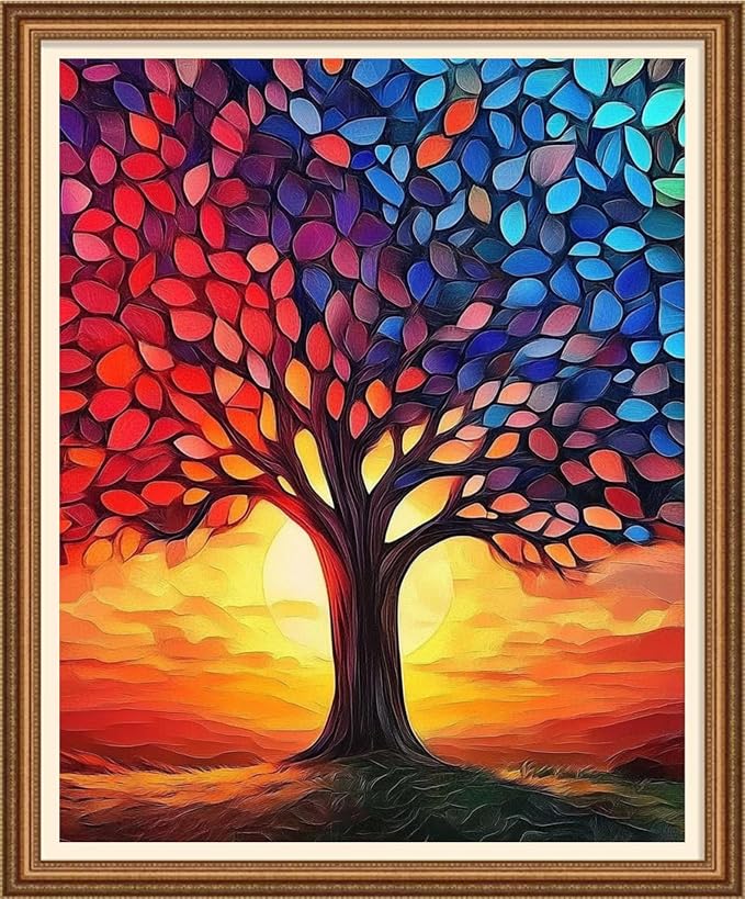 Disnesart Cross Stitch Stamped Full Embroidery Kits DIY 11CT Cotton Thread by Unknown