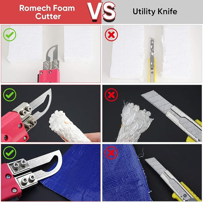 ROMECH Foam Cutter Pro Electric Hot Knife, 100W Styrofoam Cutting Tool Kit- - Image 3