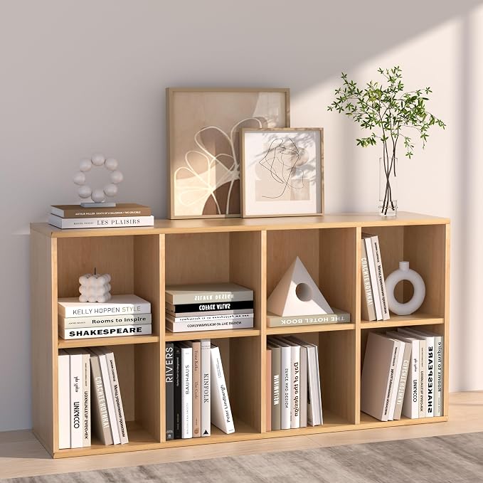 Wooden 8 Cube Storage Organizer - Image 6