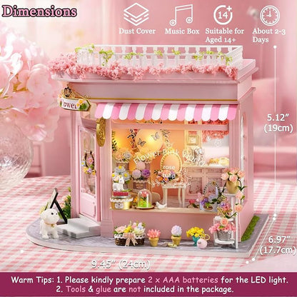 TuKIIE DIY Miniature House Kit - Image 4