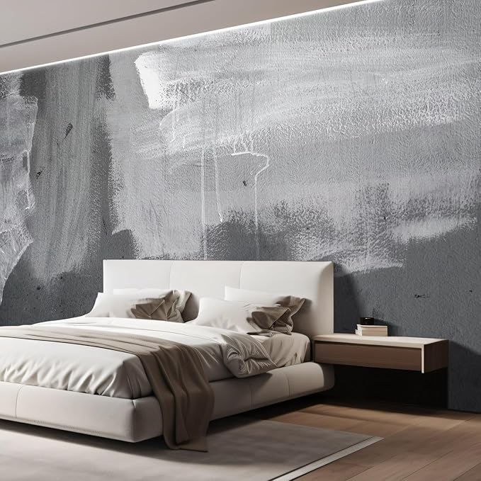 wall26 Grunge Concrete Wall Removable Wall Mural | Self-Adhesive Large Wallpaper - Image 4