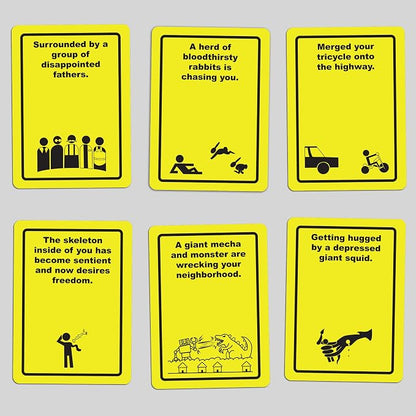 Danger The Game: The Card Game of Bizarre Dangers and Rescues - Image 4