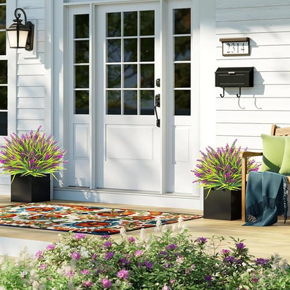20 Bundles Artificial Plants Outdoor Fake Monkey Grass - Image 4