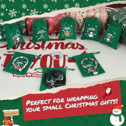 Tapleap Christmas Bags with Drawstring - Image 6