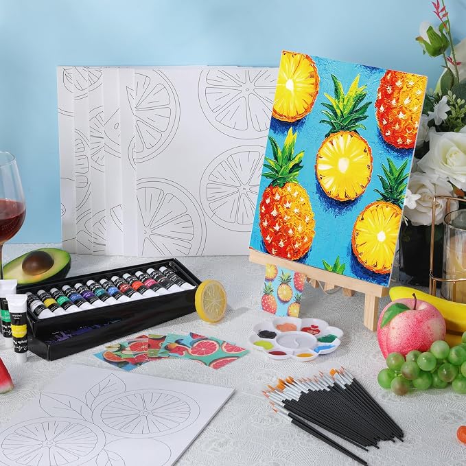 Cholemy 36 Pcs Paint and Sip Kit - Image 2