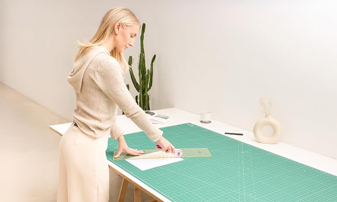 Elan Cutting Mat 72x36 Green, Self Healing Cutting Mat 72 x 36 INCH, 5-Ply - Image 5