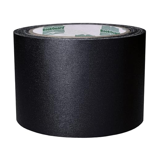 BookGuard 3 inch Premium Bookbinding Repair Cloth Tape, 15 Yard Roll by ChromaLabel