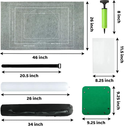 Portable Puzzle Mat Roll Up - - Image 3