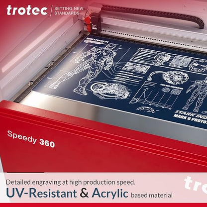 Trotec TroLase | 12"x20"x1/16", Guillotine | Made in USA - Image 5