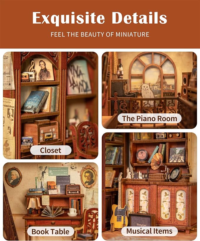 CUTEBEE Book Nook Kit - Image 5