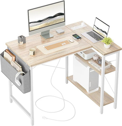 TIQLAB L Shaped Computer Desk by TIQLAB
