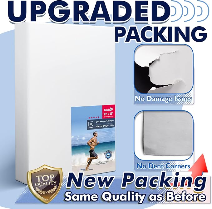 Koala Ultra Premium Photo Paper 13x19 In Glossy Photo Printer Paper - Image 2