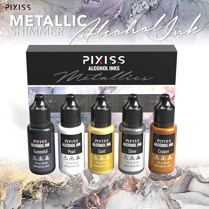 Metallic Alcohol Ink Set - Image 4