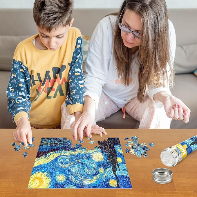 150 Puzzles Mini Jigsaw for Adults & Kids, 6 x 4 Small Capsule Tube Sets - Image 6