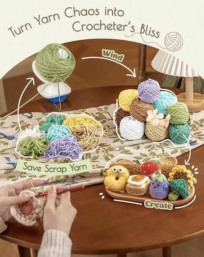 Adhafera Yarn Winder, Yarn Ball Winder - Image 4
