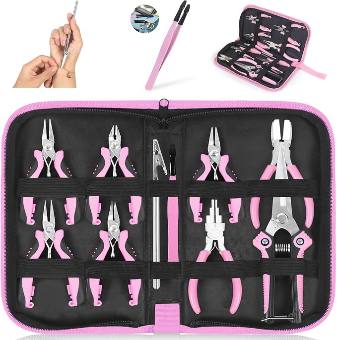 Toolour Jewelry Pliers Set Jeweler Making Tools by Toolour