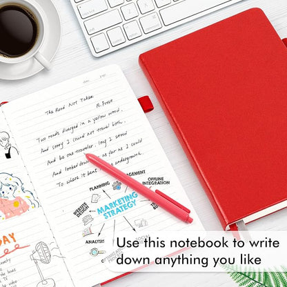 feela 24 Pack Journal Notebook for Work, Business Notebook Bulk Hardcover Lined - Image 4