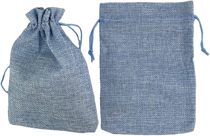 Palmhomee Pack of 25 Burlap Gift Bags - Image 2