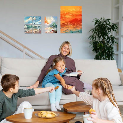 6 Packs Stretched Canvases for Painting - Image 6