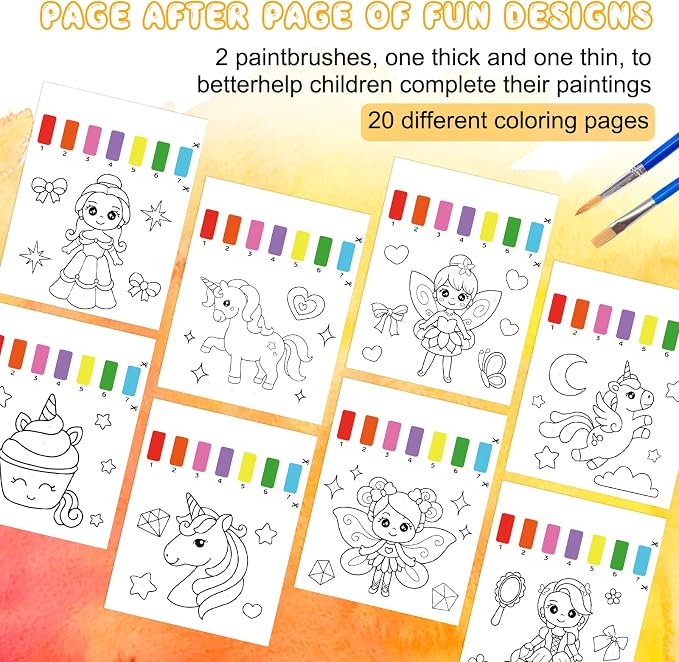Paint with Water Coloring Books - Image 4