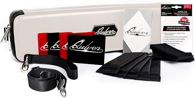 Quiver Time White Quiver Card Carrying Case by QuiverTime%C2%AE