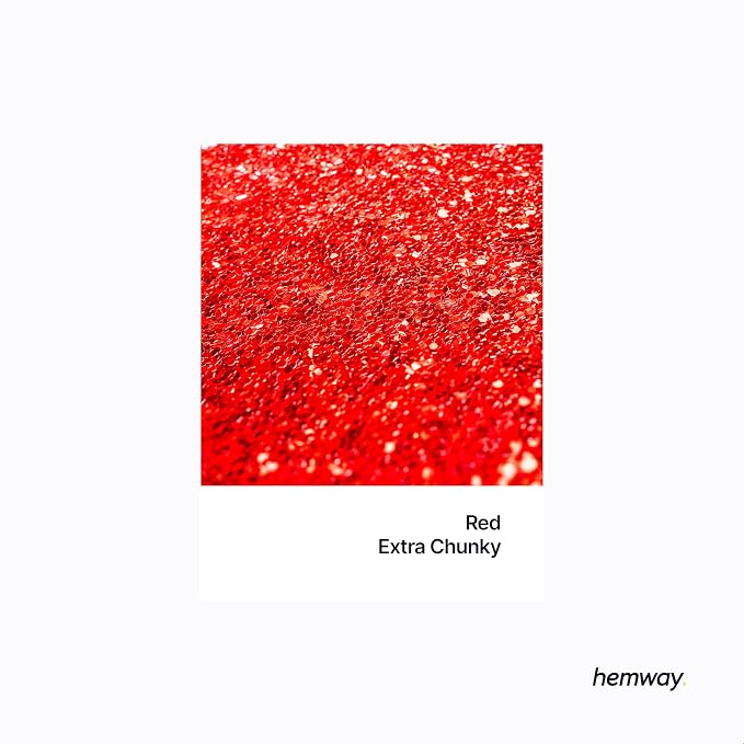 Hemway Polyurethane & Epoxy Resin Glitter 100g / 3.5oz Metallic Crystal Flake - Image 2