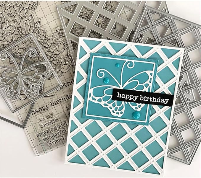 Cutting Dies Metal Stencils Scrapbooking Tools Flowers Lace Frame DIY Embossing - Image 6