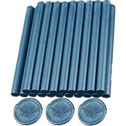Gray Blue Wax Seal Sticks, ONWINPOR 20pcs Glue Gun Waxs Sealing Sticks by ONWINPOR