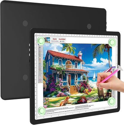 Elice Magnetic A4 Light Board for Diamond Painting, Ultra-Thin Tracing LED by ELICE
