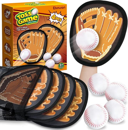 4 Pack Catch Ball Game Set, Outdoor Games by WelcometoEllinjan%EF%BC%81