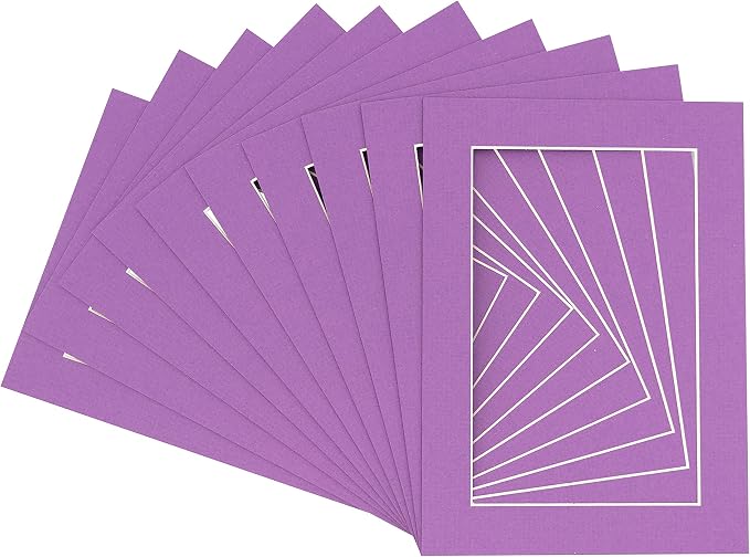 6x8 Mat for 8x10 Frame by Poster+Palooza