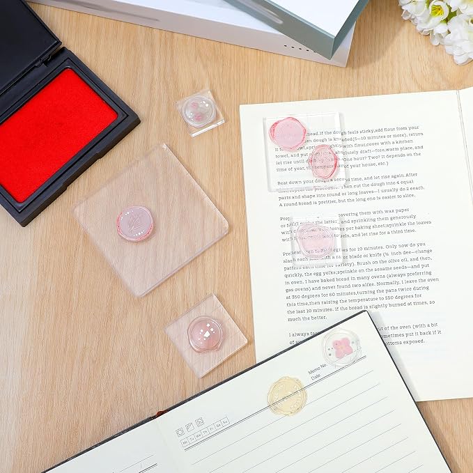 5pcs Acrylic Stamp Block, Acrylic Blocks - Image 7