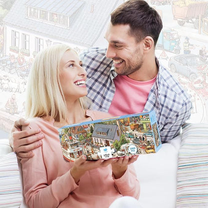 MOMIBOOK Puzzles for Adults 1000 Piece Jigsaw Puzzles of Let's Go! Set Sail - Image 8