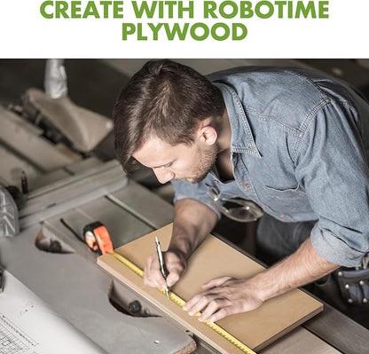 ROBOTIME 6-Pack Laser Wood Sheets 1/8" - Image 6