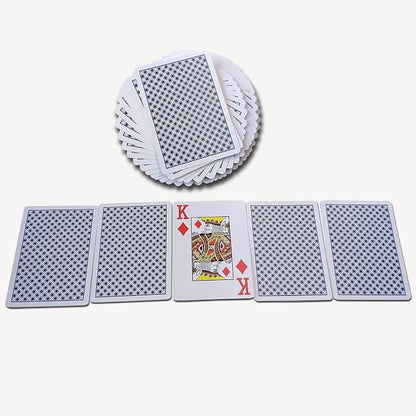 Plastic Playing Cards, Real Poker Size, Casino Quality, Jumbo Index, Waterproof - Image 4
