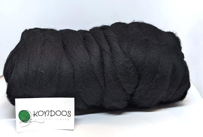 Colored Natural Wool roving, 1 lb. Best Wool - Image 5