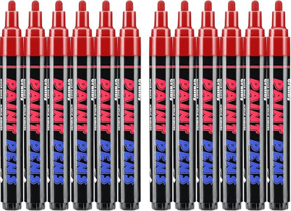 Red Paint Pens Paint Markers by Craiiby