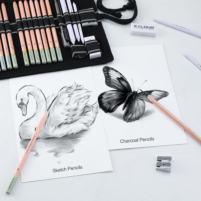 KALOUR 29 Pro Sketching Drawing Pencils Set - Image 2