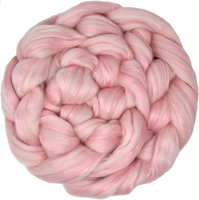 Merino Silk Luxe Tonal Designer Blend. Superfine Merino, Mulberry Silk by LivingDreamsYarn