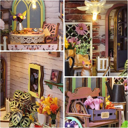 Book Nook Kit - DIY Miniature Dollhouse Kits - Image 3