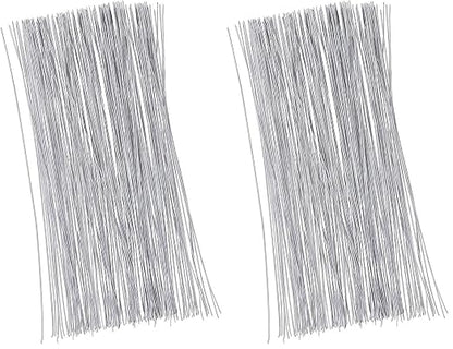 Juvale 300 Pieces White Floral Wire Stems by Juvale