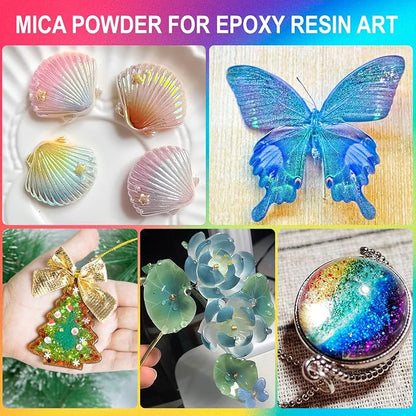 GOODTAKE Pearl White Mica Powder, Mica Pigment Powder - Image 7