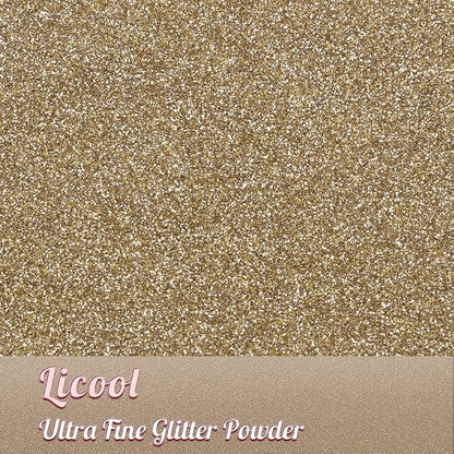 Holographic Fine Glitter, 100g/3.5oz Extra Fine Glitters Powder Packs - Image 2