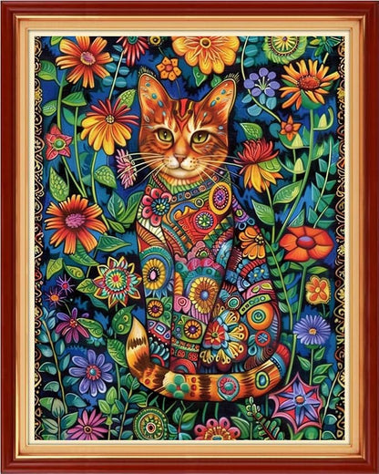 Funchey Stamped Cross Stitch Kits, DIY Cross Stitch Pattern by FuncheyCrossStitchKits